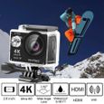 AKASO Caméra Sport EK7000 4K 25FPS 12MP avec 170°Grand-Angle Télécommande Caméscope WiFi Caméra 30m Étanche Noir-1