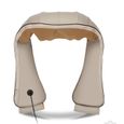 2PCS Original appareil de massage pour le cou, les épaules, le dos masseur électrique shiatsu pour cervicales (beige)-1