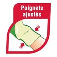 Gants de jardinage - MAPA - Gant rosier latex taille 8 - Taille L / T8 - Vert - Résistance à la perforation-1