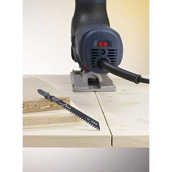 Kit De 10 Lames De Scie Sauteuse Bosch PRO Wood And Metal - Longueur 100 Mm - Pour Bois Dur Et Tôles Acier
