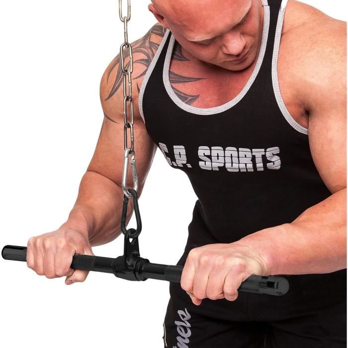 Barre de fixation pour machine à câble professionnelle - Barre de