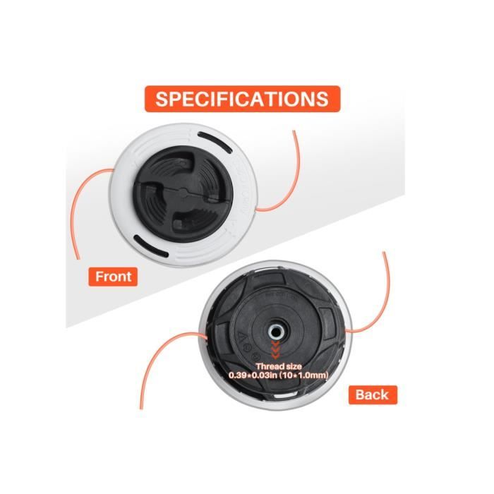 Tête De Coupe Pour Stihl Autocut C26-2, Tête Faucheuse Compatible Avec STIHL FS55 FS70 FS80 FS85 Fs90 Fs94 Fs120 Fsa130 Fs Km Debroussailleuse Autocut C 26 2 Tete De Fil 85136159