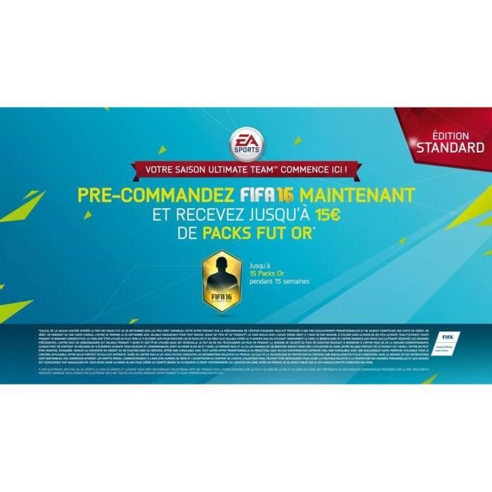 Jeu Xbox 360 FIFA 16 - Jeux vidéo