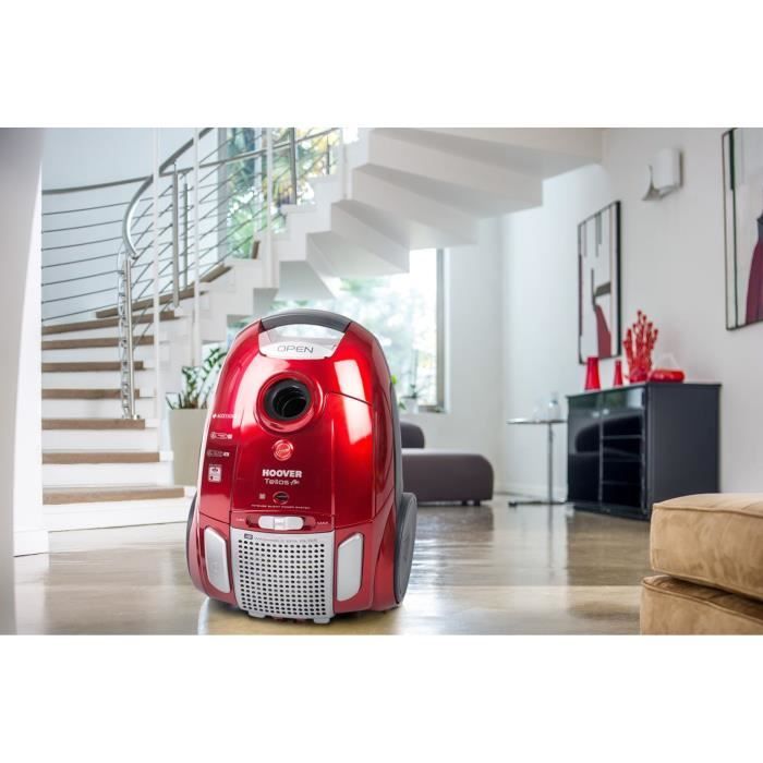 HOOVER Telios + TE70_TE75 Aspirateur traineau avec sac, Puissant 450 W,  Ultra silencieux 66 db + Brosse Spécial animaux et parquet - Cdiscount  Electroménager