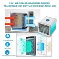 Artic Cube 3 EN 1 Refroidisseur D'air Portable USB Ventilateur Réglable Air Climatisation Ventilateur d'air-2