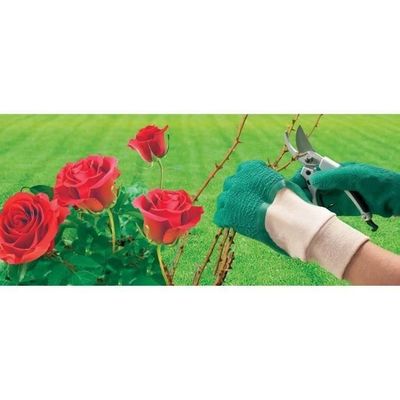 Gants De Jardinage Latex Multi-usage Imperméables Grippant Vert ROSTAING Taille 06
