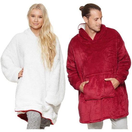 Sweat-shirt à Capuche Surdimensionné Pour Femme, Manteau à Capuche