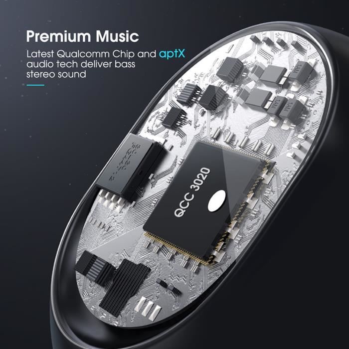 Mpow T5 M5 TWS Bluetooth 5.0 couteur 3D st r o sans fil mains