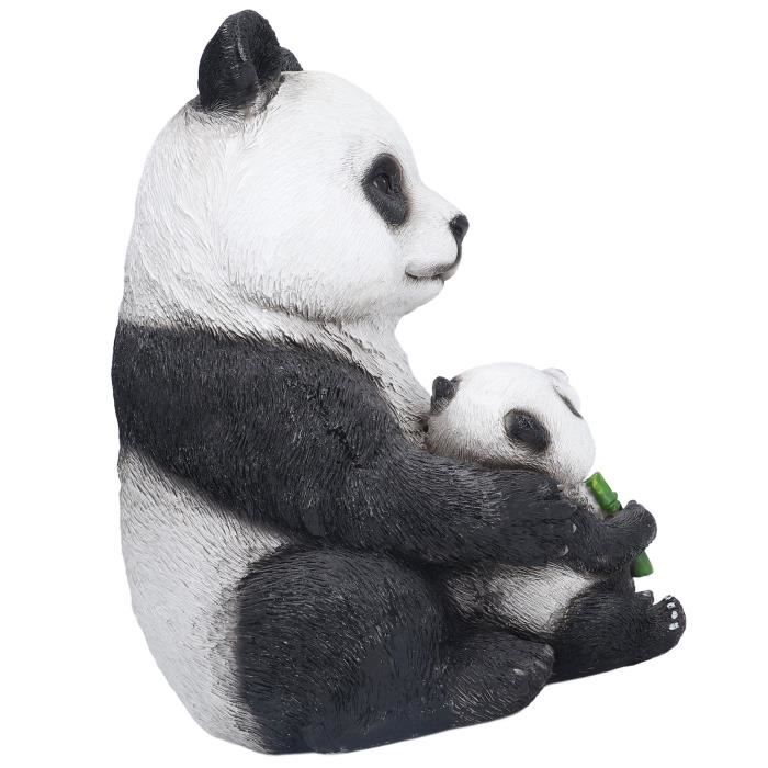 DMJLI-T Statue Panda Géant Jardin,Exterieur Wild Life Figurine Panda Bébé  Ornement,pour Miniature Paysage Décoration Patio Jardin Pelouse,étanche,D :  : Jardin