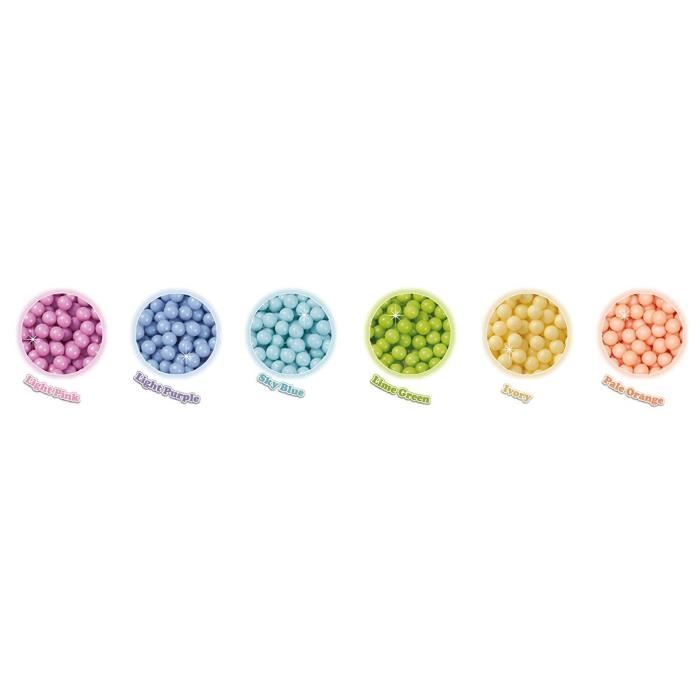 Aquabeads Recharge Perles Pastel 31360 - Loisirs Créatifs Enfants 4 Ans+
