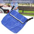 Cikonielf sac d'aide à la mobilité Sac de rangement pour dossier de fauteuil roulant Accessoire de sac suspendu pour aide à la-3