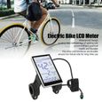 Pwshymi panneau de commande LCD pour vélo électrique Compteur LCD pour vélo électrique 5 broches 24V 36V 48V 60V Écran sport kit-3