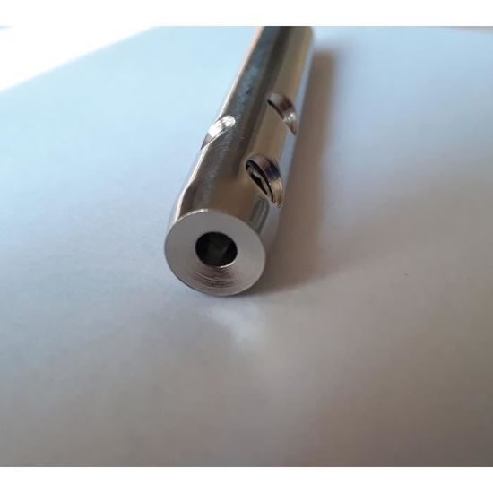 Embout à Sertir Manuel Câble Ø 6 mm Terminaison Filetée DROITE M8 inox 316 A4