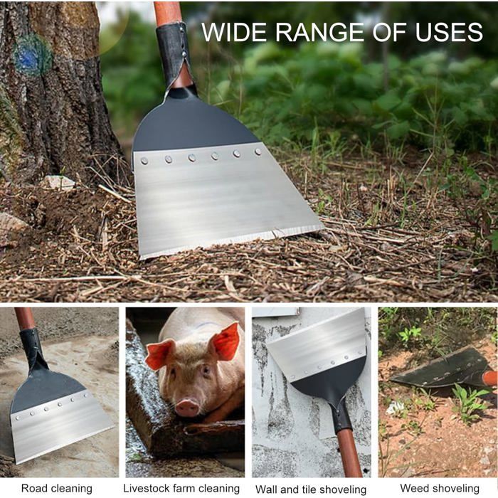 Pelle De Nettoyage De Gouttière, Pelle De Nettoyage De Gouttière De Feuilles De Toit De Jardin De Maison, Outil Polyvalent Pour Enlever Les Débris De Saleté