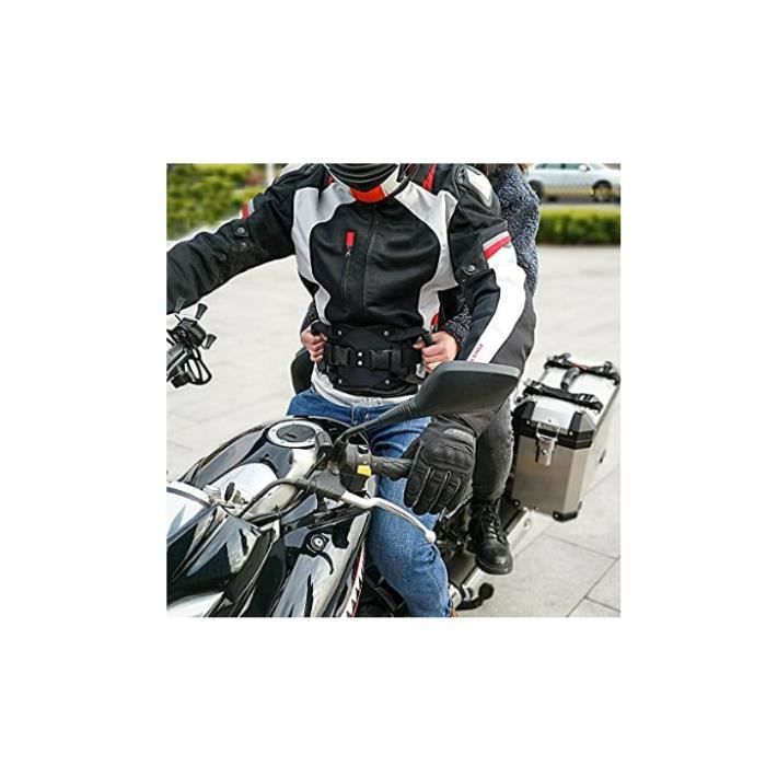 Moxeupon Sangle De Siège De Moto Enfant,Ceinture De Sécurité De Moto Réglable Pour | Ceintures De Sécurité Pour Moto Et Scooter électrique Avec Conception Réfléchissante De Sécurité