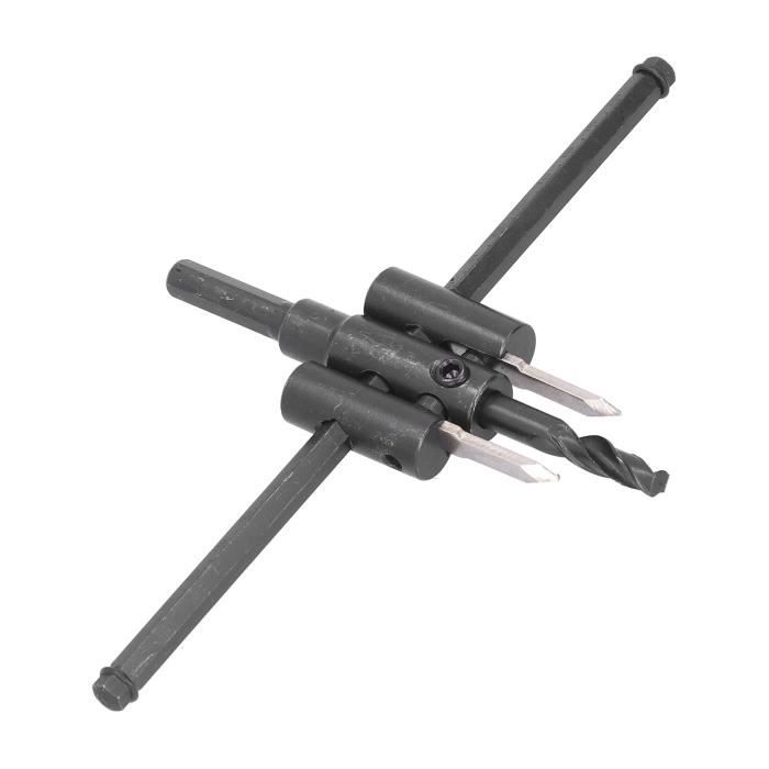 Haofy 4mm-80mm Foret Ajustable Cceramic/verre/marbre Guide De Scie Sucker Localisateur De Base Outils électriques Localisateur De Poinçon Guide De Forage Douille Quincaillerie D'armoire