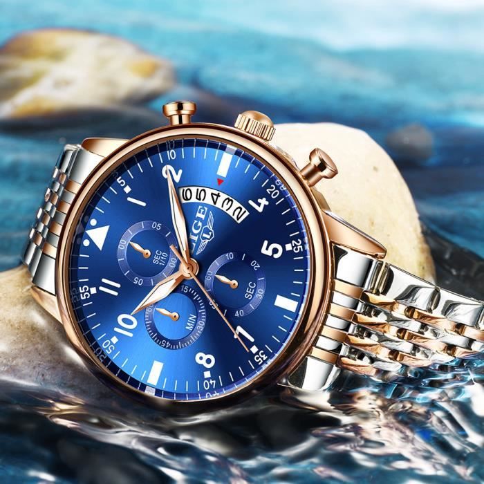 montre sharphy montre homme chronographe automatique