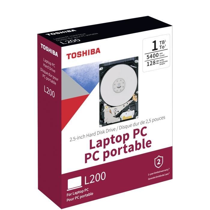 Disque Dur 2.5 1To PC Portable Toshiba/WD/SEAGATE - Vente de
