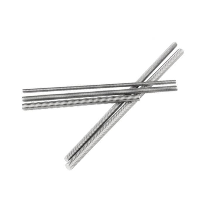 50 Tiges Filetées M4 X 35mm - Inox 304 - Uxcell - Matériel De Fixation