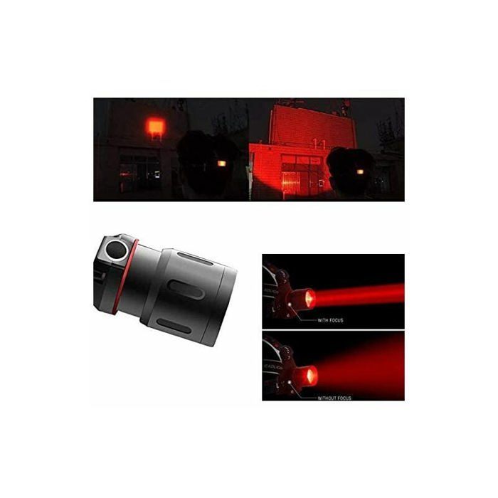 Lampe Frontale COON LED Haute Puissance 10000 Lumens - Phare Rechargeable Pour Chasse, Camping - Neuf