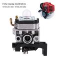Carburateur Carb Remplace pour Honda GX25 GX35 16100-Z0H-825, 16100-Z0H-053-0
