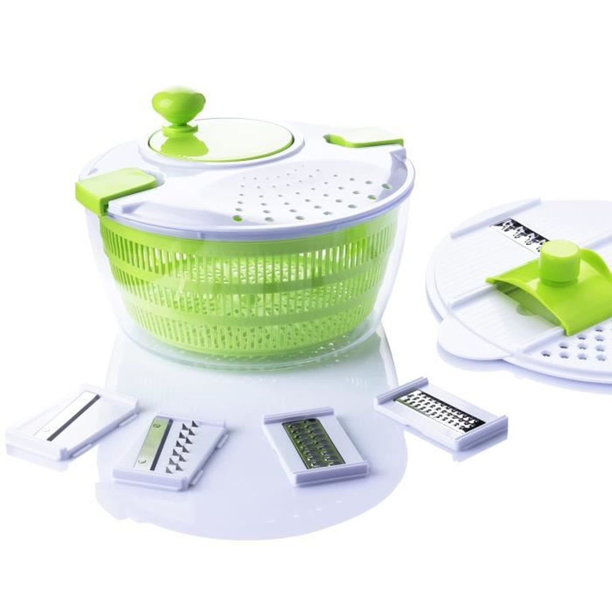 Essoreuse A Salade Electrique Essoreuse à Salade électrique McbeAn 6L - Rotation Ultra-rapide En 10s Essoreuse à Salade Oxo