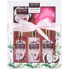 HENRY BRUBAKER BRUBAKER Cosmetics - Coffret de bain & douche - Noix de coco/Fraise - 5 Pièces - Idée cadeau