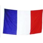 JJA DRAPEAU FRANCE FRANCAIS 90 X 140 CM TISSU SUPPORTER