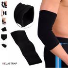 ELASTRAP Coudière de protection Aomej - Compression et maintien pour coude blessé - Noir