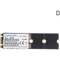 Goldenfir - Disque dur SSD M2 SATA NGFF - 512 GB