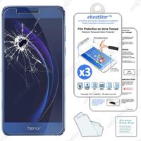 ebestStar ® pour Huawei Honor 8 - Pack x3 Films protection écran VERRE Trempé
