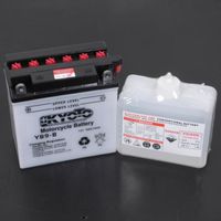Batterie Kyoto pour Moto Kawasaki 125 BN Eliminator 1998 à  2007 YB9-B / 12V 9Ah