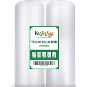 ALFA 0MP2514200 Sacs sous vide 20 30, plastique adapté à l'alimentation, Blanc
