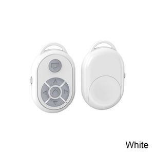 PERCHE - CANNE SELFIE Un blanc-Télécommande sans fil compatible Bluetoot