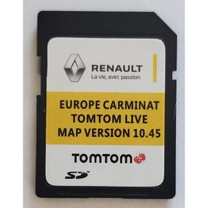 GPS AUTO Carte SD GPS Europe 2020 - 10.45 - Renault TomTom 