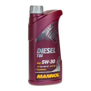 HUILE MOTEUR 1 litre d'huile moteur TDI MANNOL 5W-30 Diesel pou