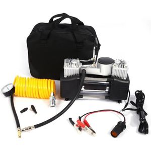 COMPRESSEUR ARAMOX Compresseur d'air Mini compresseur d'air portable 150PSI gonfleur de pneu de voiture Kit portable pompe à pression 12V