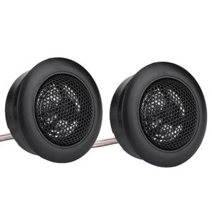 Tweeter Voiture 130W - Paire De Haut-parleurs Dôme Pour Audio Clair Et Puissant
