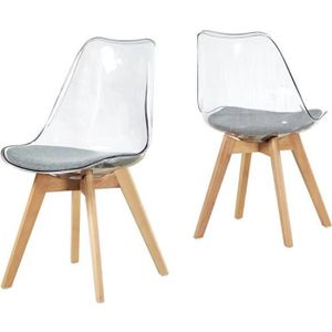 Chaise Scandinave Transparentes Achat Vente Pas Cher