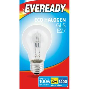 5 x Ampoules Bougie Halog/ènes 42W = 60W Culot a Vis ES E27