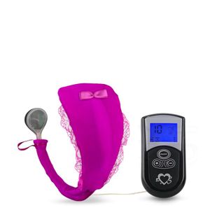 Culotte String Vibrant Télécommandé - Rose - Pour Femme Et Couple - Neuf