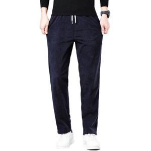 Pantalon Sarouel Homme En Velours Côtelé – Coupe Large, Taille élastique – Chaud Et Doux – Idéal Sport, Détente