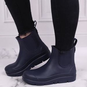 Bottines femme bleu marine Cdiscount
