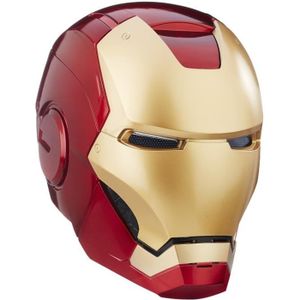 FIGURINE - PERSONNAGE Casque électronique AVENGERS - Iron Man - Rouge - Collection Marvel Legends