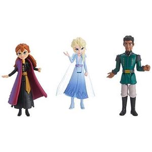 FIGURINE - PERSONNAGE Disney La Reine des Neiges 2 - Coffret de Mini figurines Elsa, Anna et Matttias