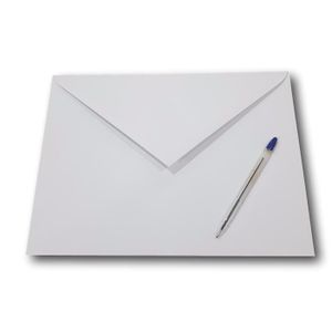 Papier Extra Blanc 135 G Ref Ugevprp170 Enveloppe Prestige Luxe Pour Carte De Vœux Invitation Et Mariage Lot De 50 Cadeau Noel Pour A6 Plie En 4 Patte Pointue Gommee 114 X