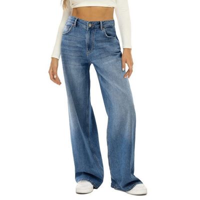 Jean Droit Femme Le Temps Des Cerises - Taille 28, Bleu Clair Stretch - Slim, Neuf Avec étiquettes