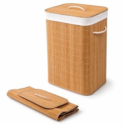 Panier à Linge Pliable Ovale Beldray 27 L – Turquoise, Léger, Poignées Solides, Gain De Place
