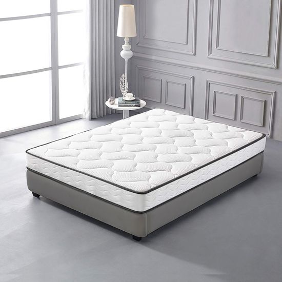 Matelas Wowttrelax Matelas 140x190 Cm, épaisseur 20 Cm, Mousse Gel à Mémoire De Forme, Haute