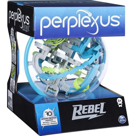 Perplexus - SPIN MASTER - Rebel Rookie - Labyrinthe en 3D jouet hybride - Boule à tourner - Casse-tête